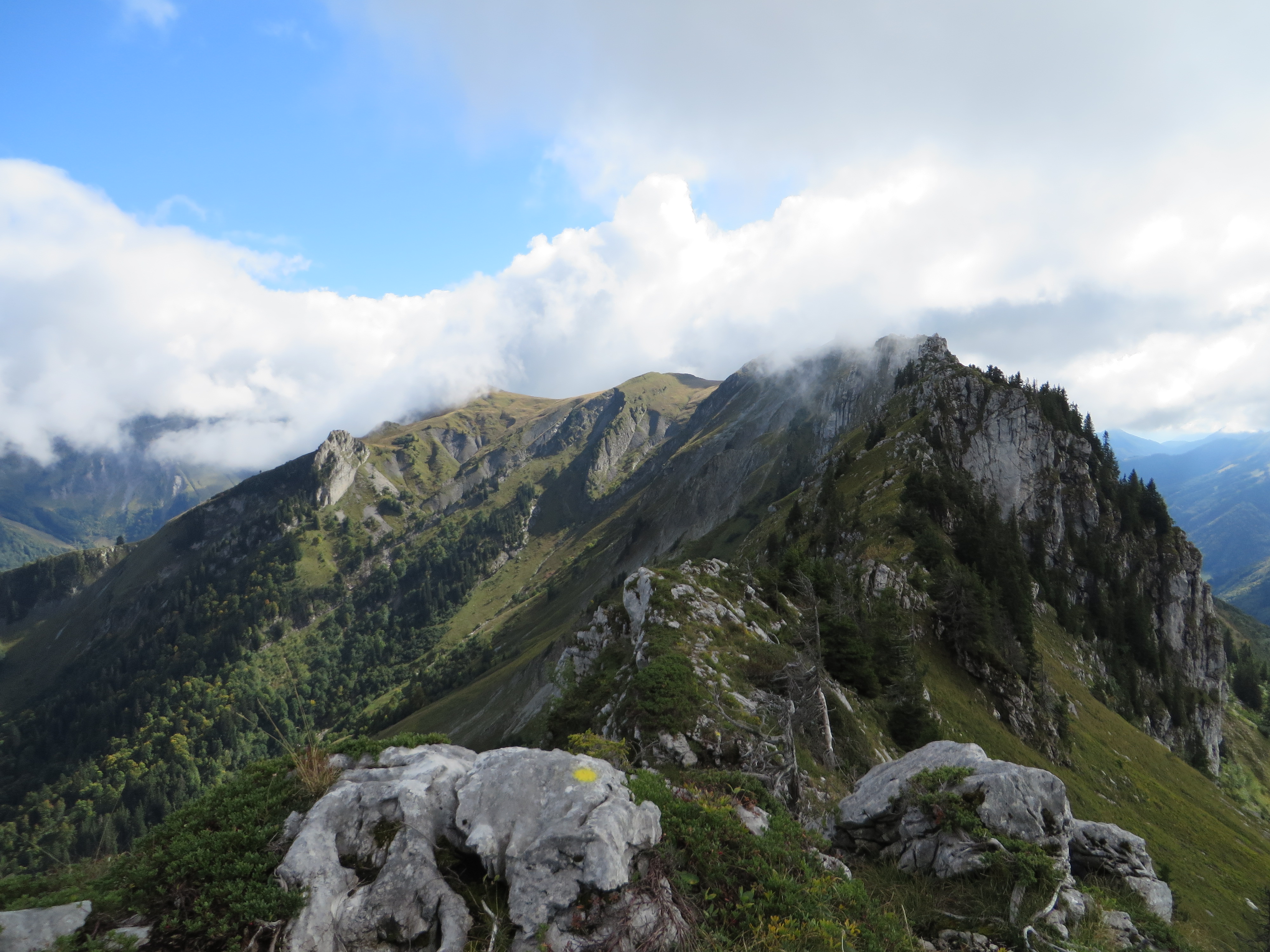 Traversée Pointe de Banc Plat >> Dent des Portes