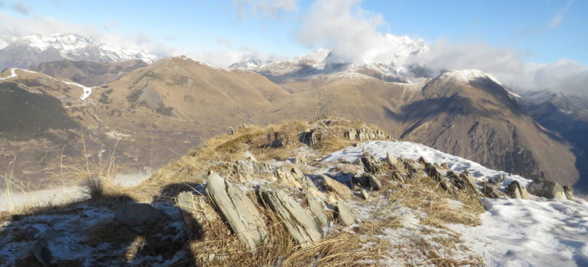 Crête du Fioc depuis les Deux Alpes