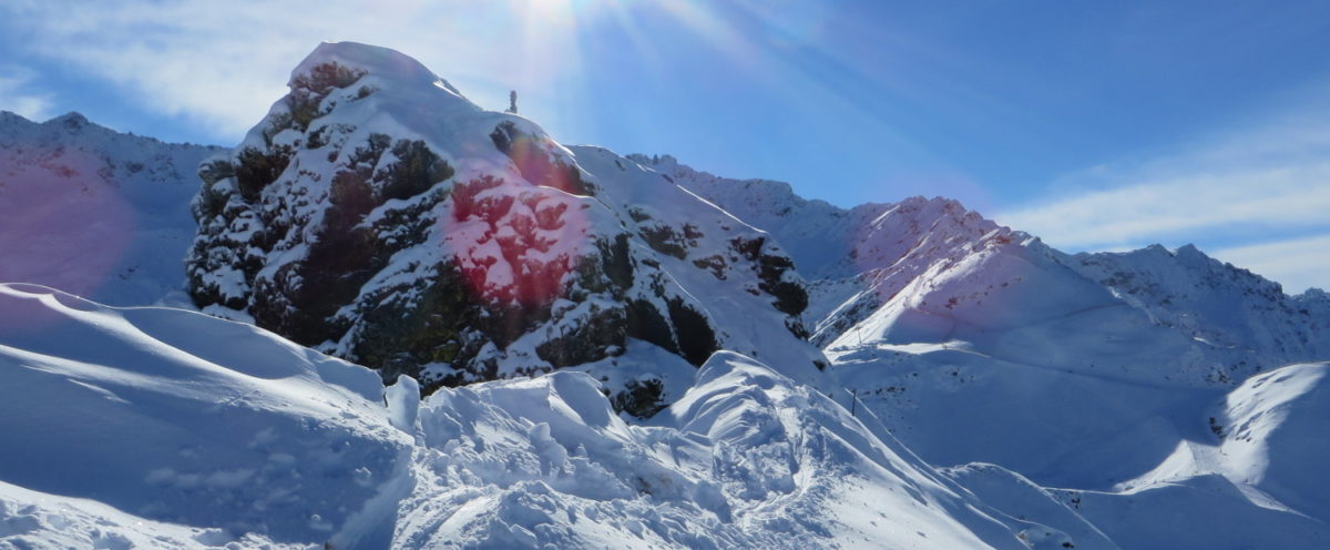 Roche Noire, à skis depuis le Pleynet